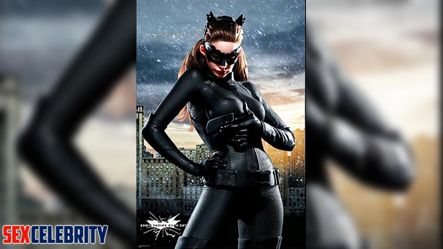 Catwoman with the most beautiful tits ever - Anne Hathaway fakeapp