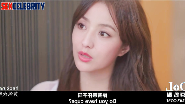 She really wanted to have an orgasm - fake Tong Liya (佟丽娅 深度学习计划)