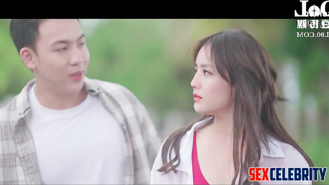 She really wanted to have an orgasm - fake Tong Liya (佟丽娅 深度学习计划)