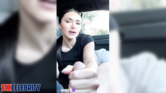 Hot AI Latina Penelope Menchaca having sex in the parking lot