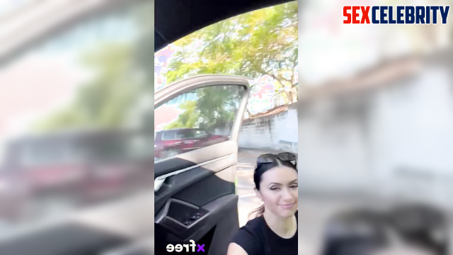 Hot AI Latina Penelope Menchaca having sex in the parking lot